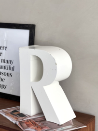 Metal display letter