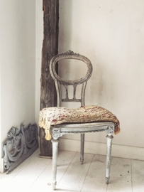 Frans antiek strik stoeltje/ Antique french  bow chair