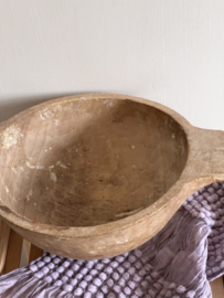 Antique wooden bowl