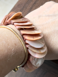 Vintage schelp armband
