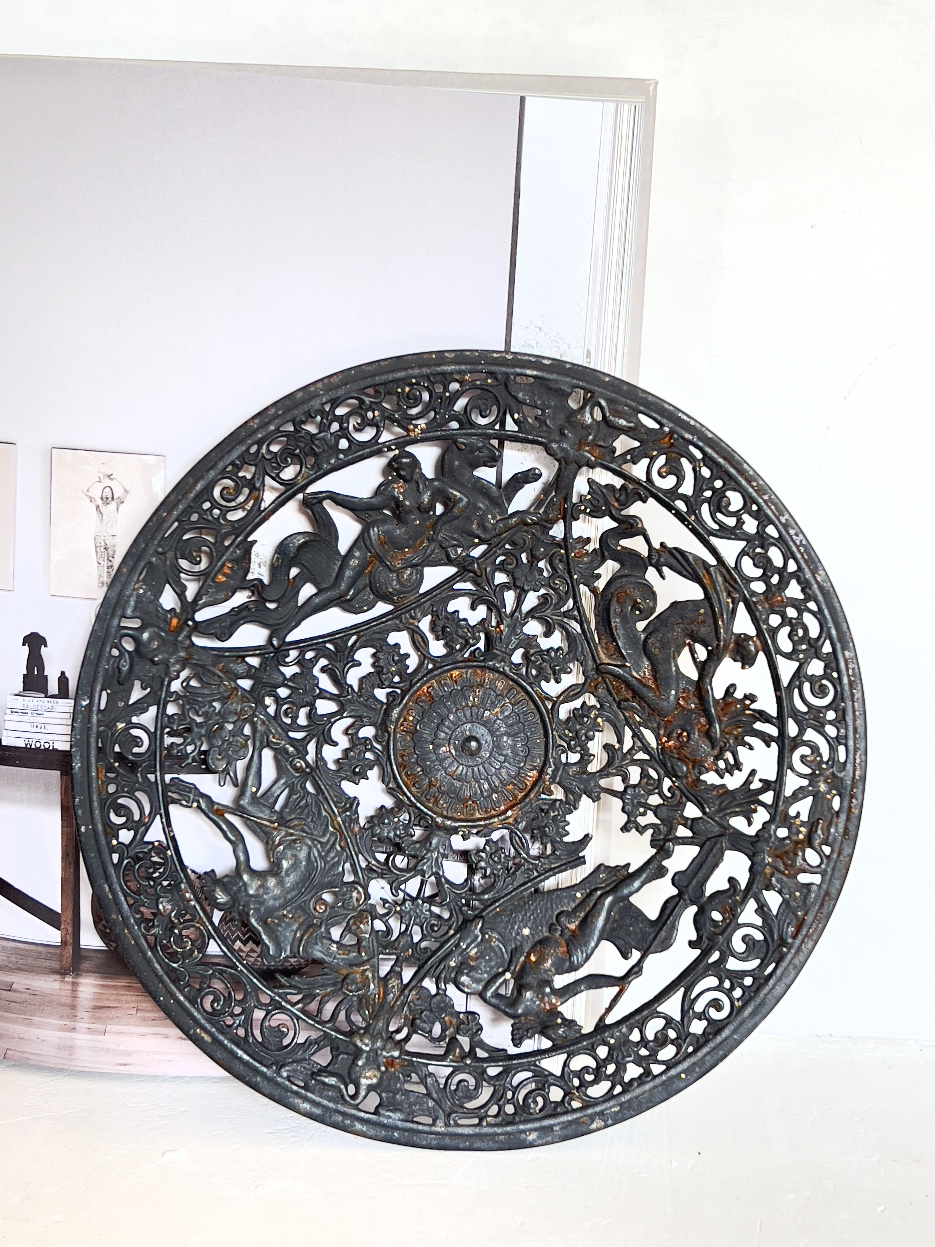 Cast iron dish