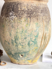 Antique biot vase/ pot