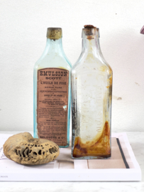 Set 2 antique big bottles