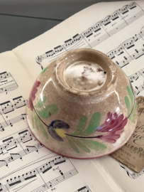 Old handpainted bowl