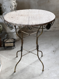 Old french bistro table