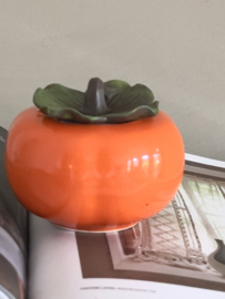 Ceramic kaki fruit/ tea