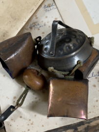 Antique copper bells/ ornament