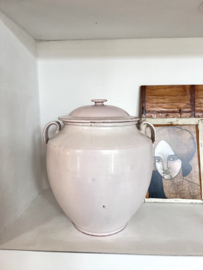 Zeldzame antieke franse confit pot