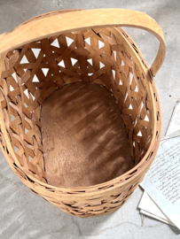 Old handwoven basket