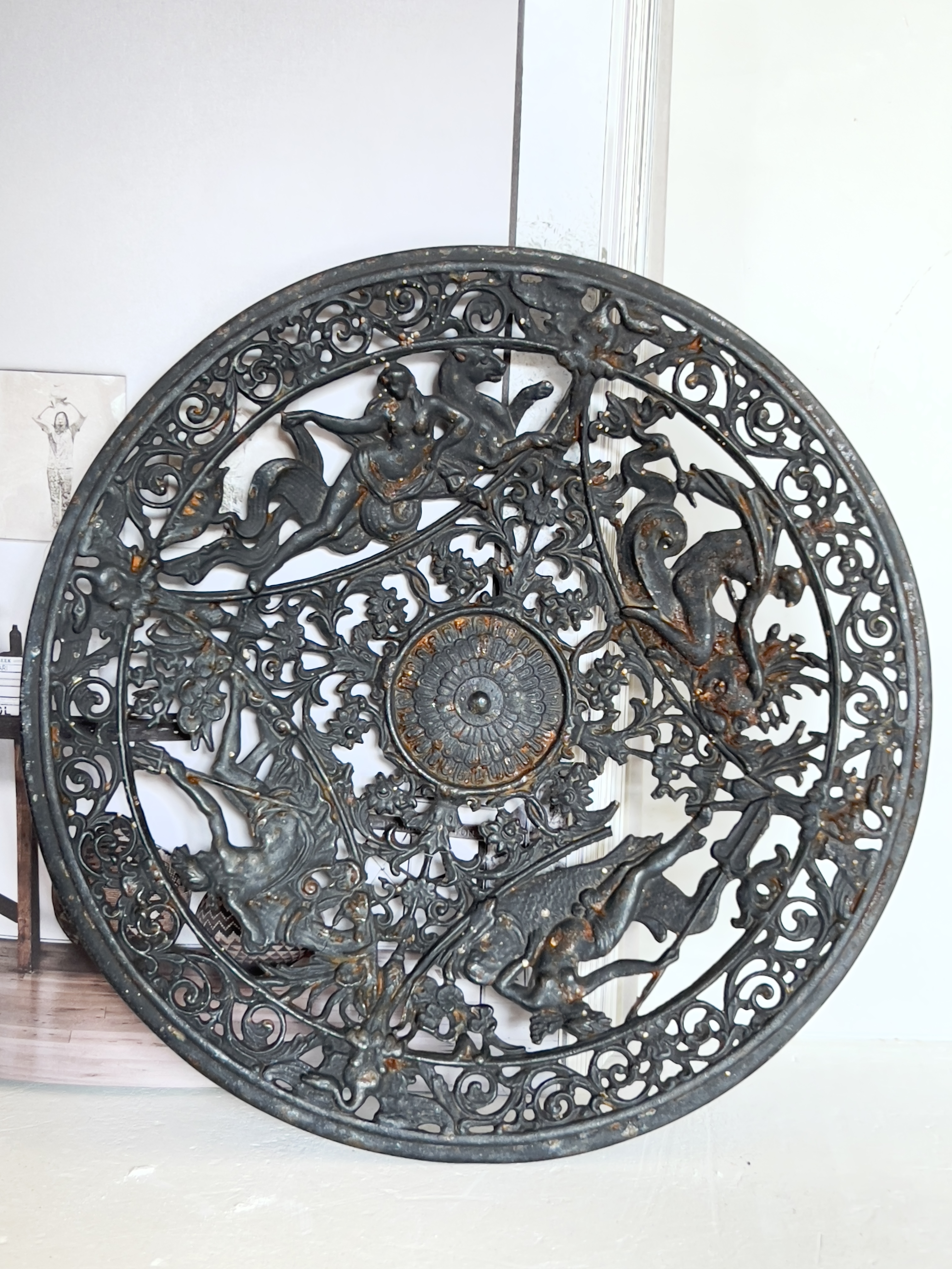 Cast iron dish