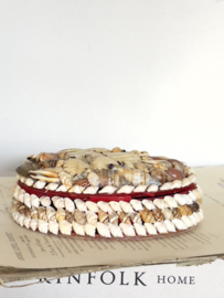 Vintage schelpen sieraden doosje