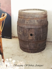 French antique wine barrel  XL SIZE