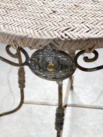 Old french bistro table