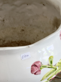 Grote vintage bloempot