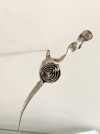 Antieke bronzen deurbel