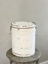 Xl antique storage tin