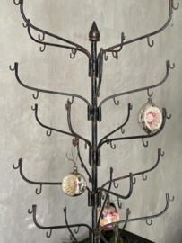 Antique wrought iron tree/ rack