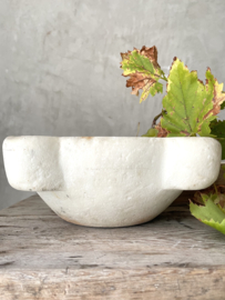 Old french marble mortar