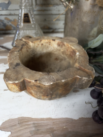 Beautiful old marble mortar