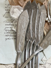 Old set fish cutlery