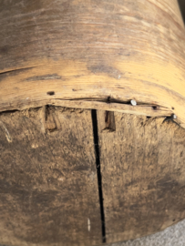 Antieke houten korenmaat
