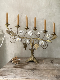 Unique porcelain candelabra