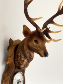 Old barometer deer