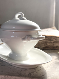 Old terrine/ sugar pot Limoges