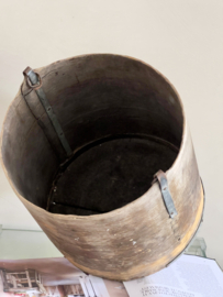 Antieke houten korenmaat