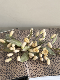 Antiek wassen corsage/ boeketje