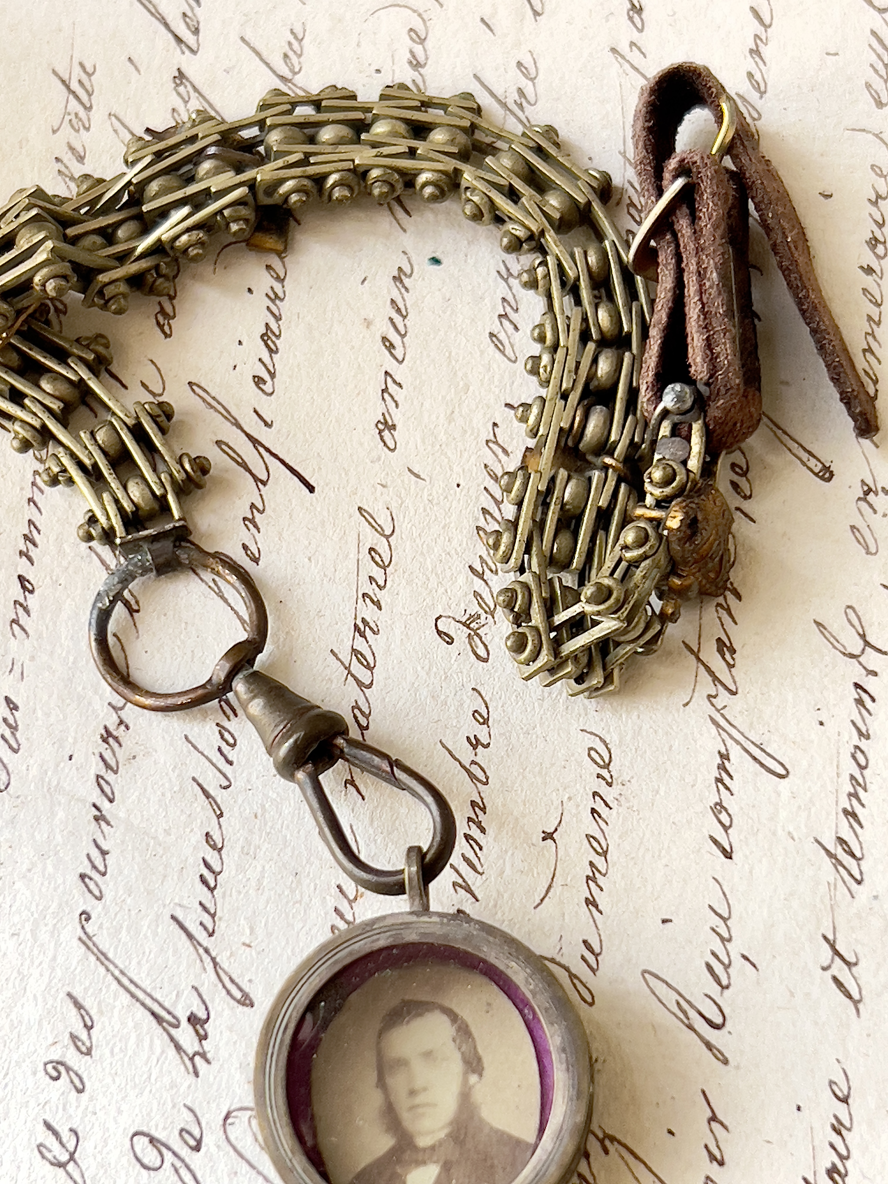 Antieke medaillon hanger