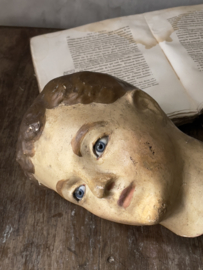 Antique Napoleon mannequin head