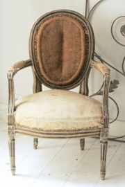 Franse médaillon fauteuille Louis XVI