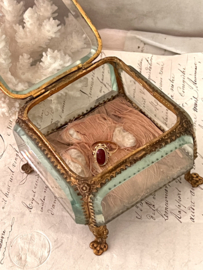 Antique Victorian jewelry box