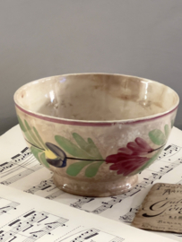 Old handpainted bowl