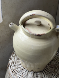 Antique olive oil jug