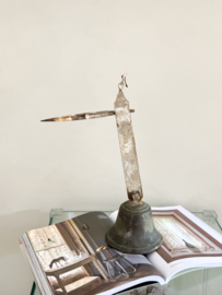 Antieke bronzen deurbel