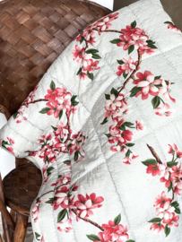 Mooie bloemen plaid