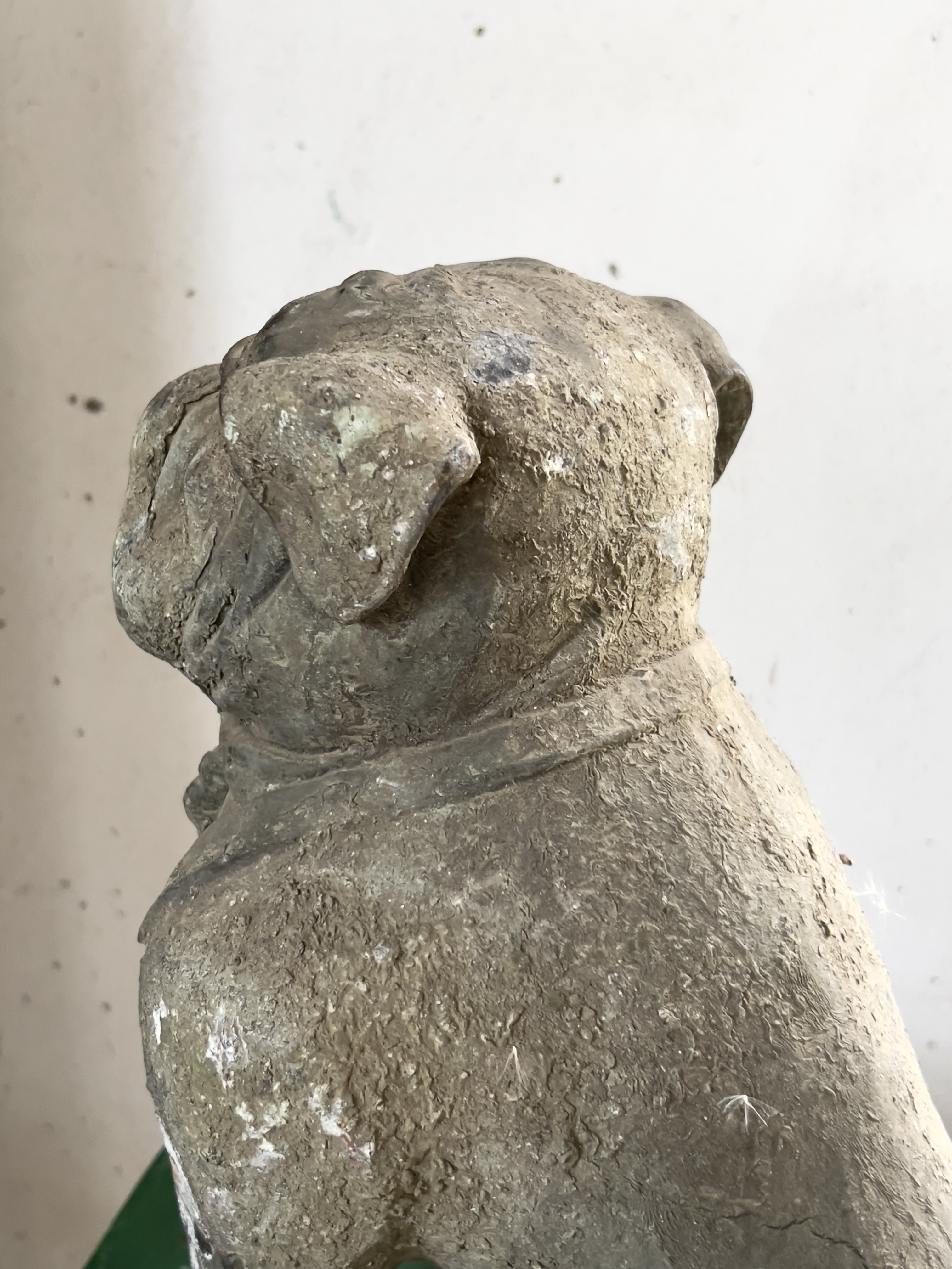 Unieke antieke bulldog