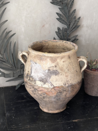 Special antique confit pot from the South of France