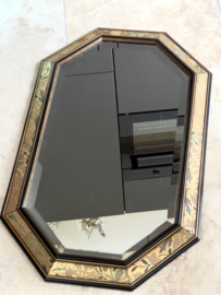 Vintage hexagonale mirror