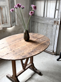 Antique oval french wine table