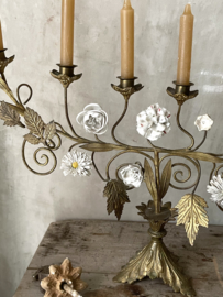 Unique porcelain candelabra