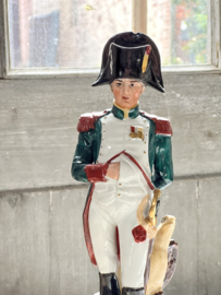 Napoleon porcelain statue