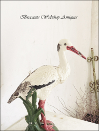 Antique stork/ cigogne