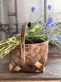 Antique french harvest basket