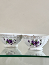 French café au lait bowl Violettes