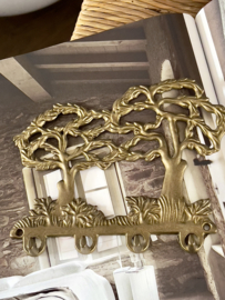 Vintage Messing  rekje met haakjes