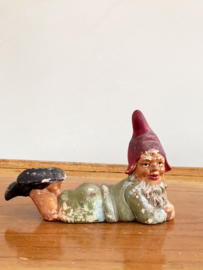 Vintage terracotta Heissner kabouter