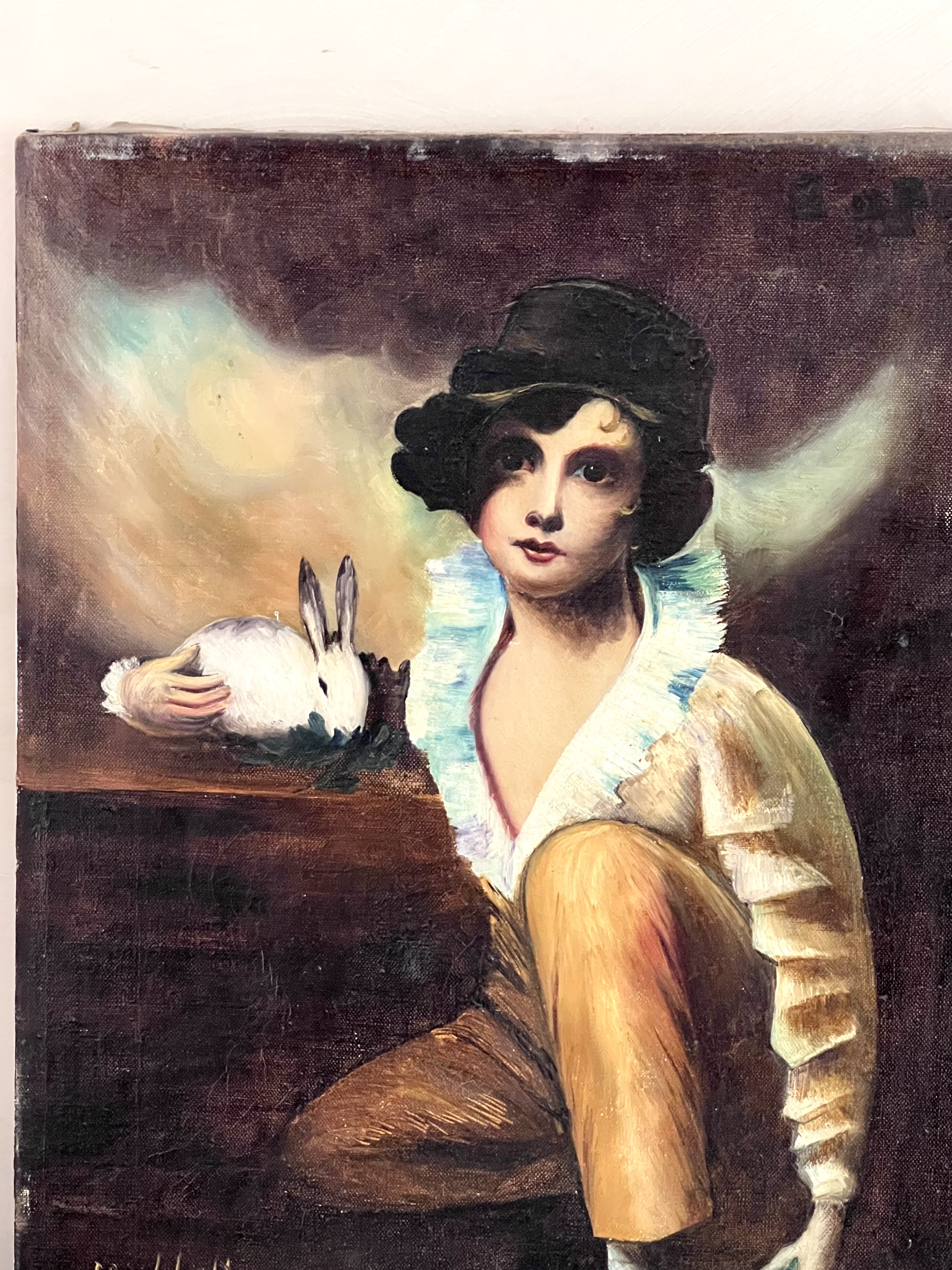 Olieverf schilderij